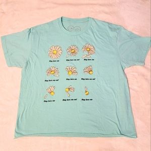 Teal T shirt Size L